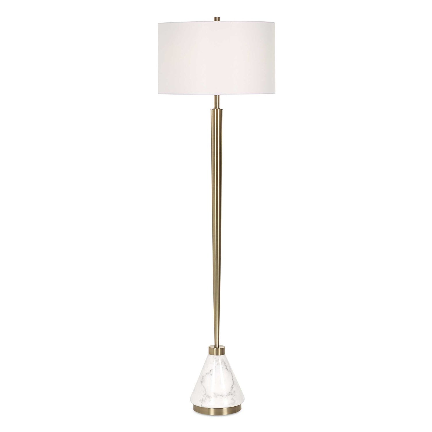 UTTERMOST, Curran Tapered Metal Floor Lamp, FLOOR LAMP