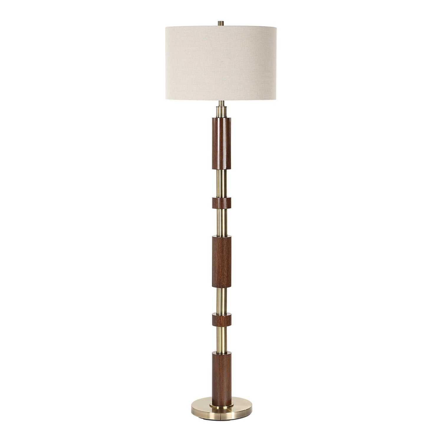 UTTERMOST, STACKED FLOOR LAMP, FLOOR LAMP