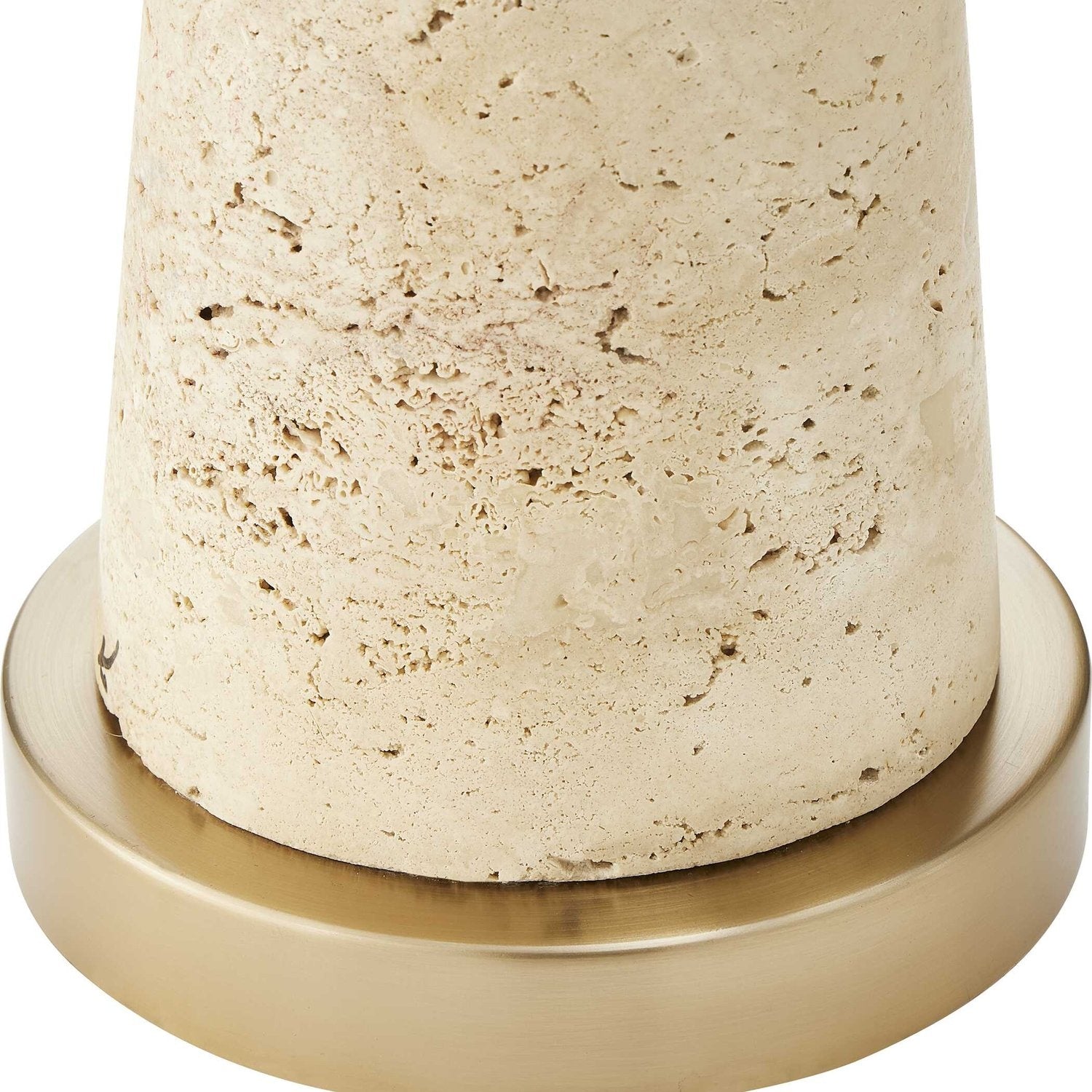 UTTERMOST, PERKINS TRAVERTINE TABLE LAMP, TABLE LAMPS