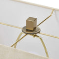 UTTERMOST, Warrick Modern Travertine Table Lamp, TABLE LAMPS