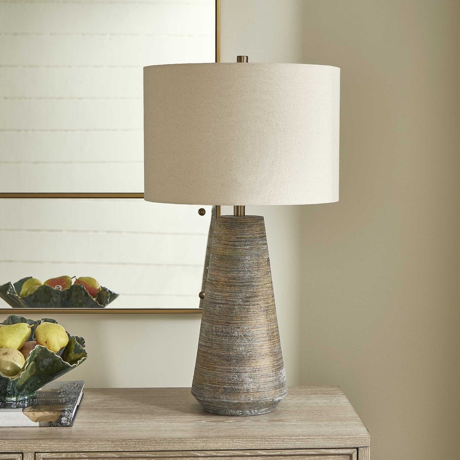 UTTERMOST, MOSIER RUSTIC TABLE LAMP, TABLE LAMPS