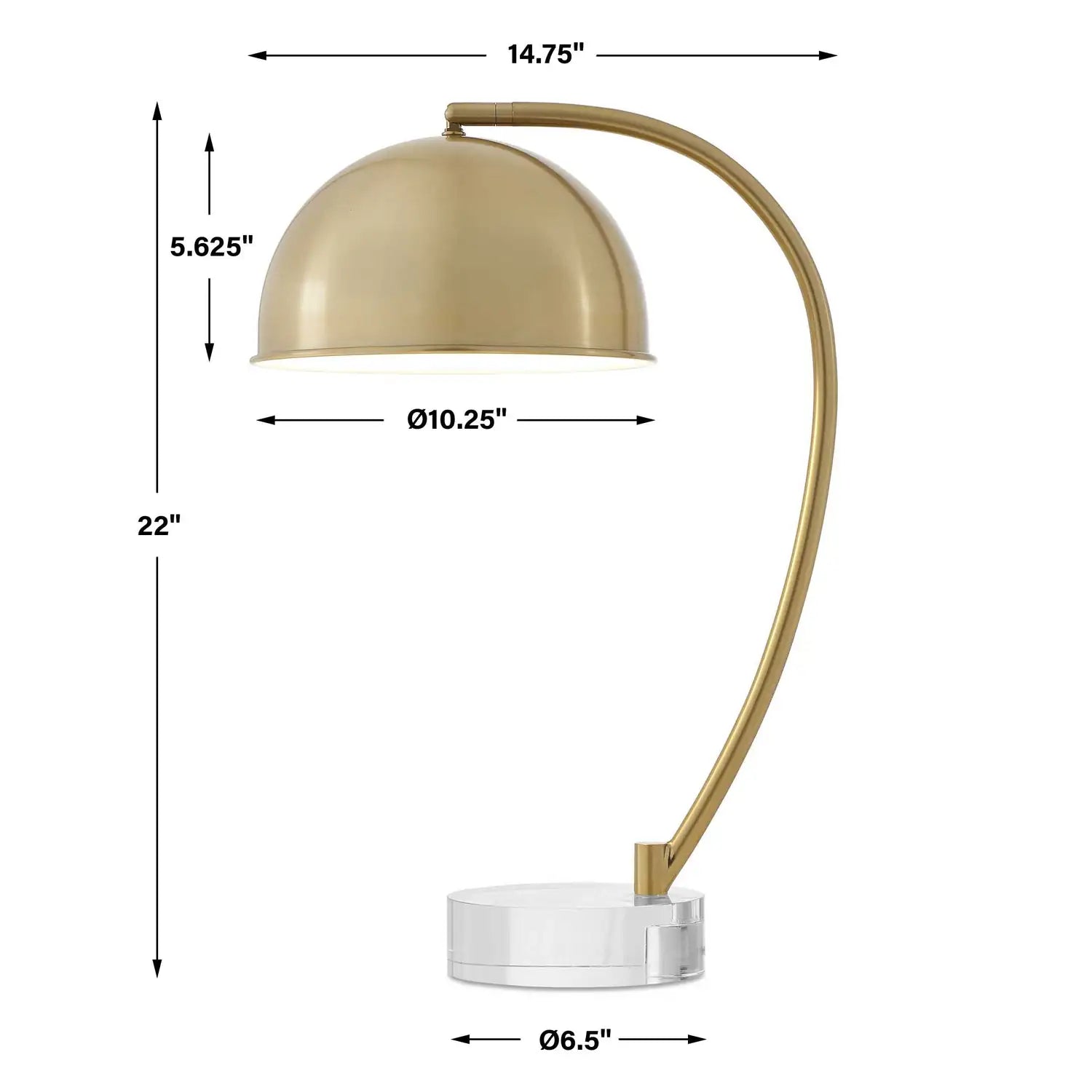 UTTERMOST, Romani Desk Lamp, TABLE LAMPS