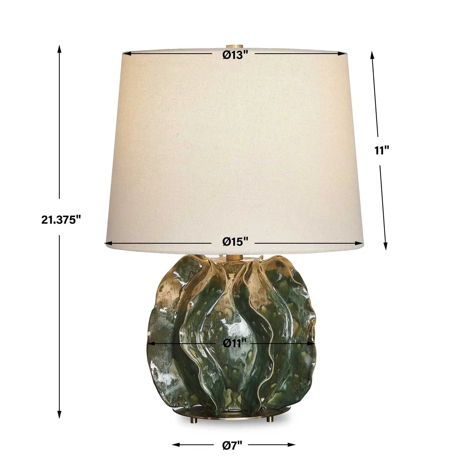 UTTERMOST, Guinevere Table Lamp, TABLE LAMPS