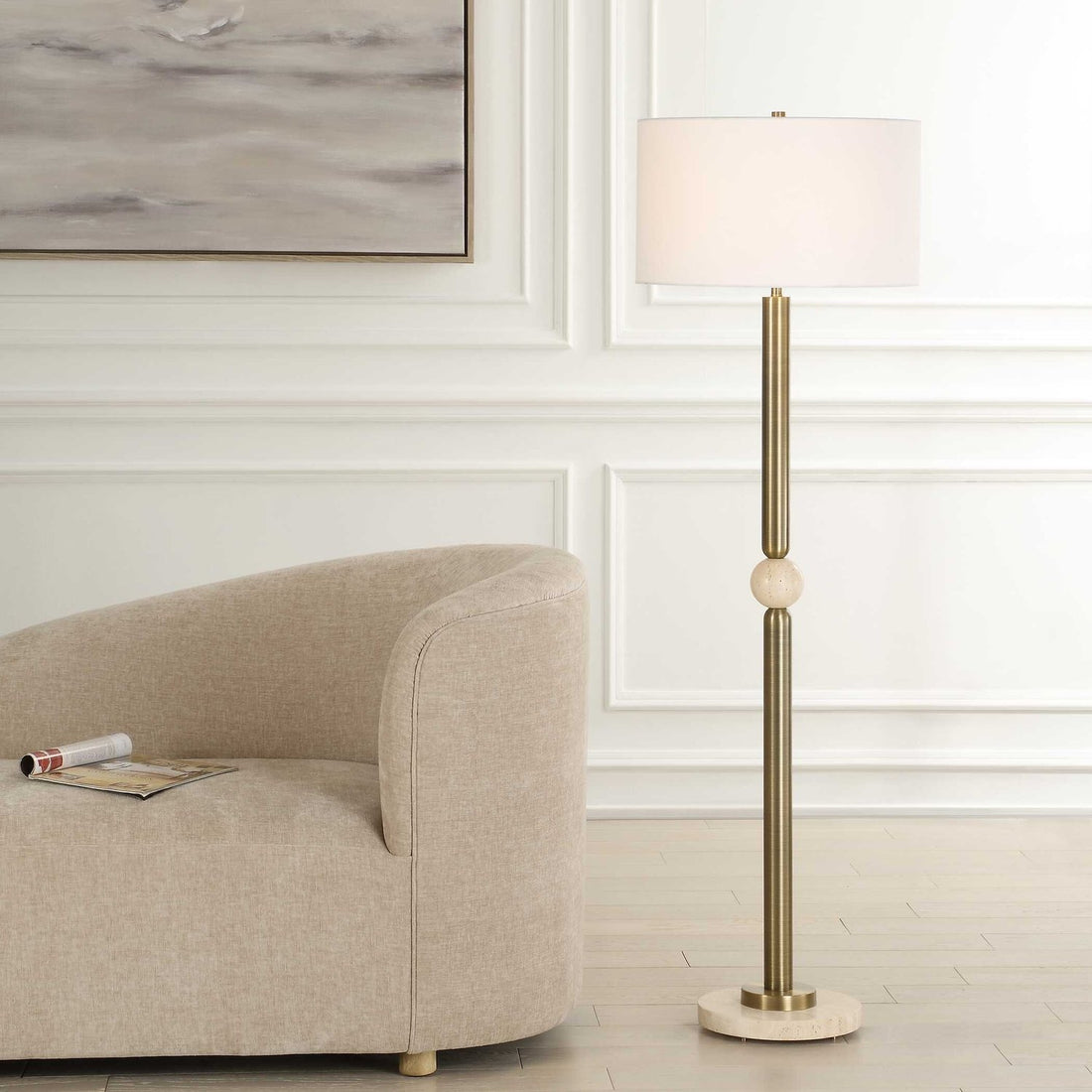 UTTERMOST, Hudson Floor Lamp, FLOOR LAMP
