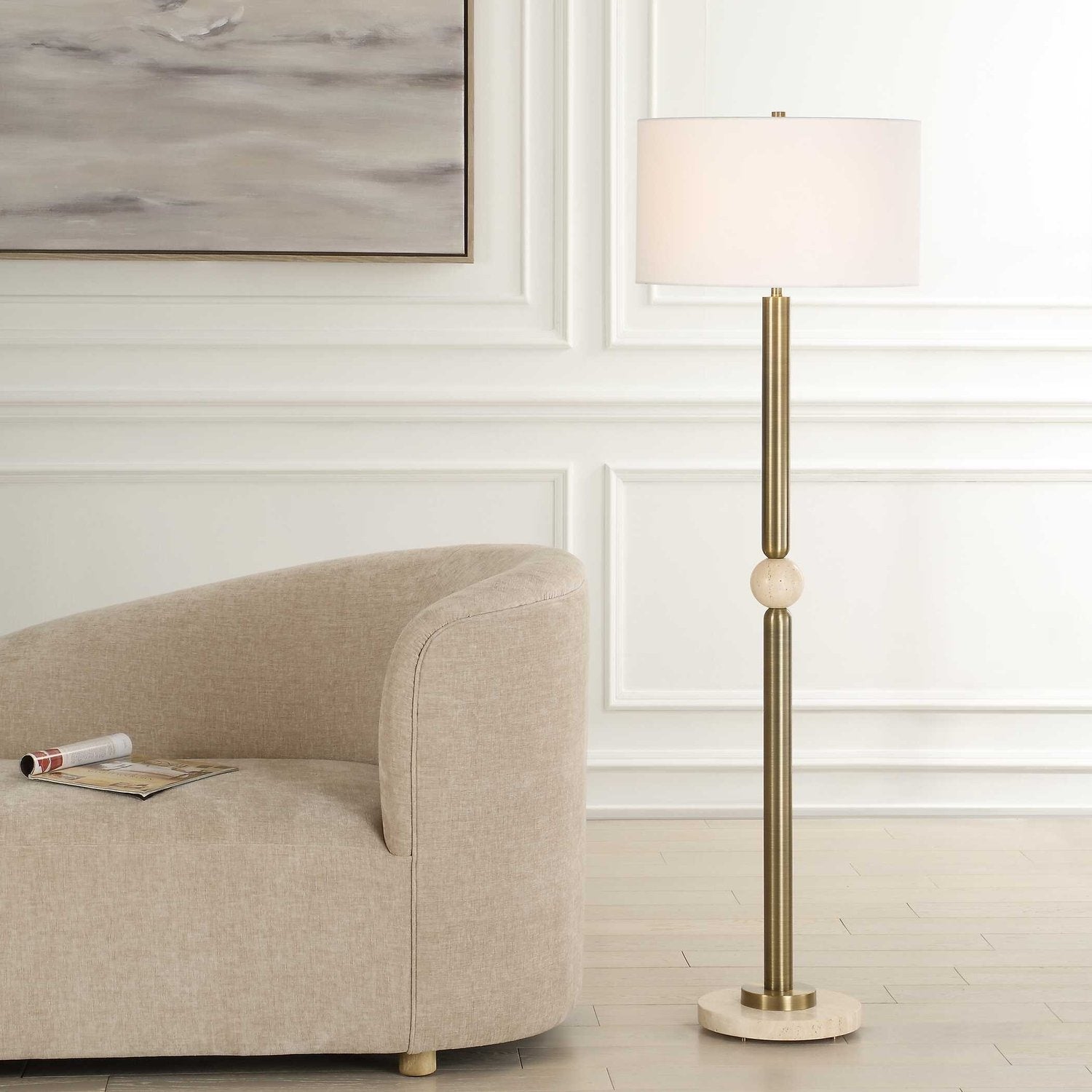 UTTERMOST, HUDSON FLOOR LAMP, FLOOR LAMP