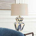 UTTERMOST, Oranda Abstract Geometric Table Lamp, TABLE LAMPS