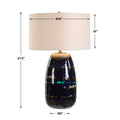 UTTERMOST, Orleans Glaze Table Lamp, TABLE LAMPS
