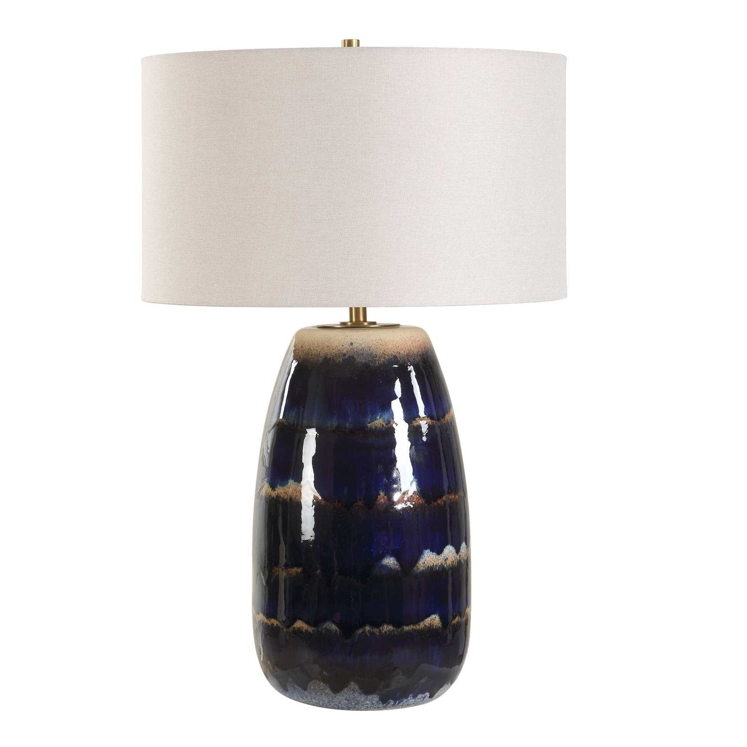 UTTERMOST, ORLEANS GLAZE TABLE LAMP, TABLE LAMPS