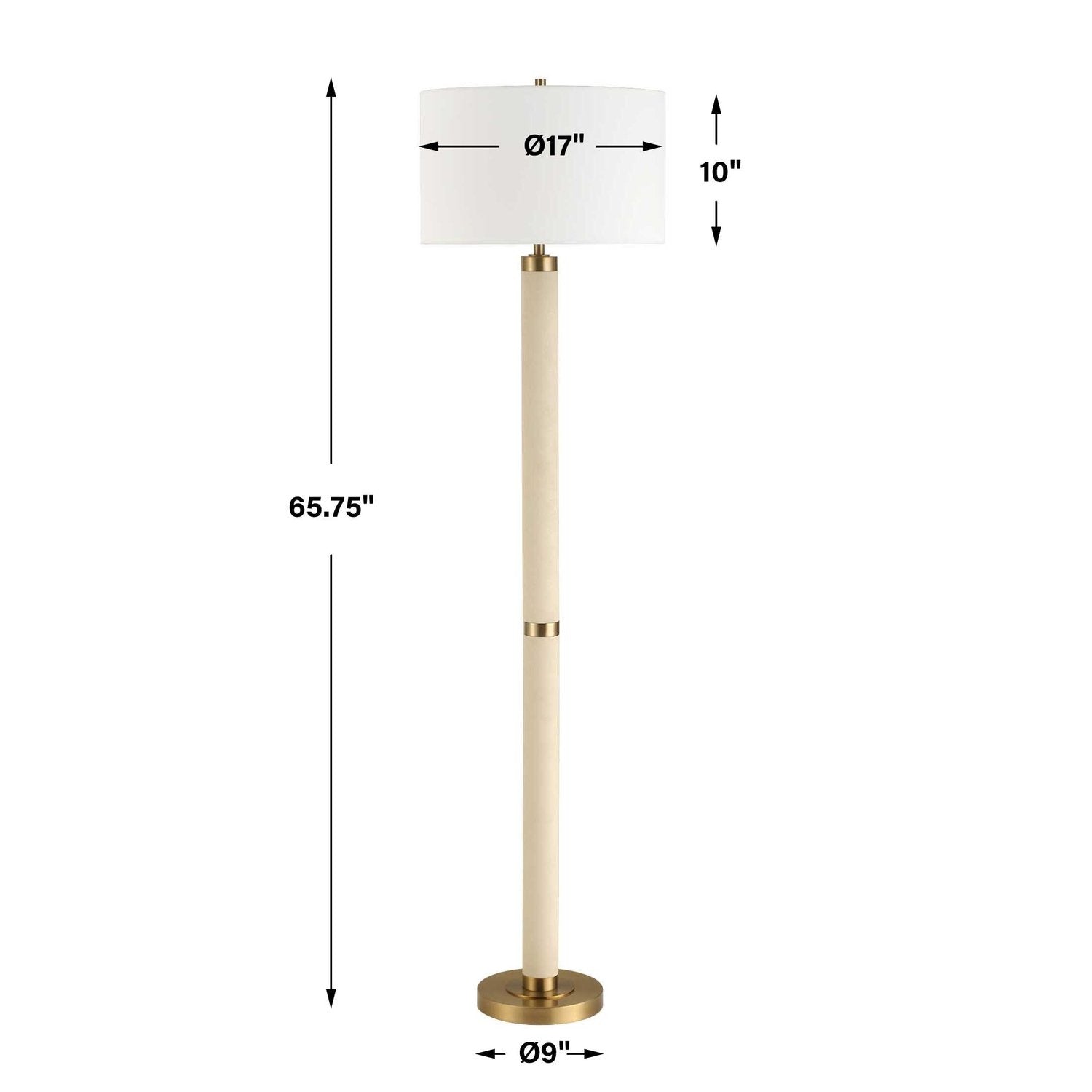 UTTERMOST, WESSEX FLOOR LAMP, FLOOR LAMP