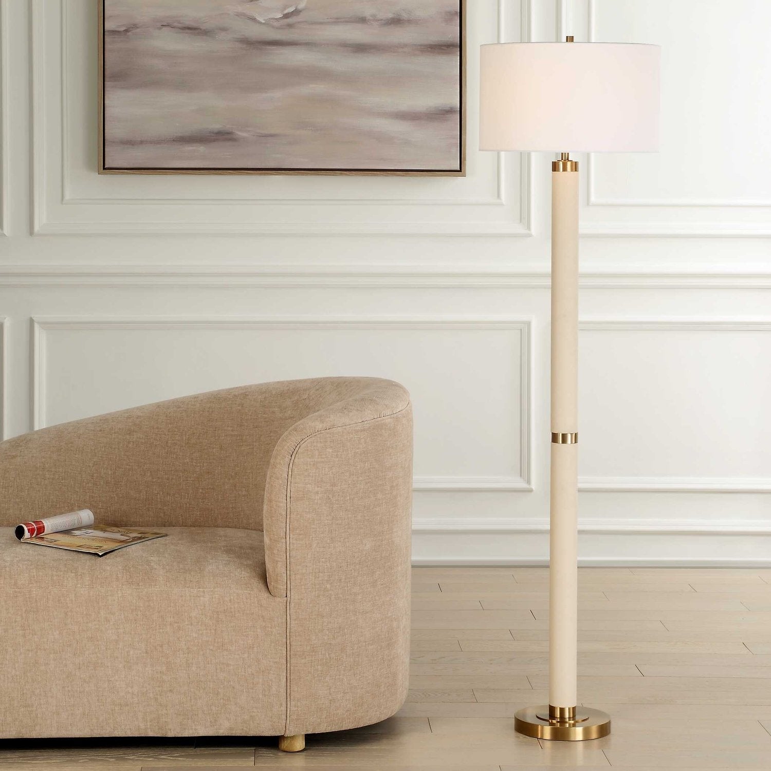 UTTERMOST, WESSEX FLOOR LAMP, FLOOR LAMP