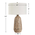 UTTERMOST, Napier Earthy Table Lamp, TABLE LAMPS