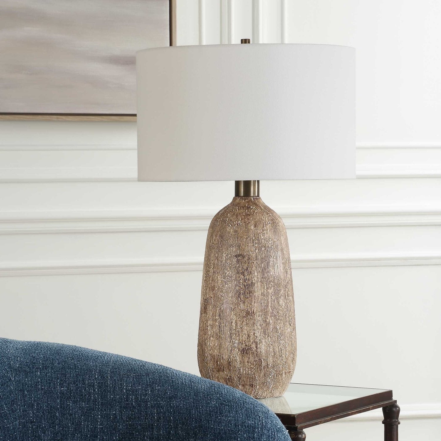 UTTERMOST, NAPIER EARTHY TABLE LAMP, TABLE LAMPS