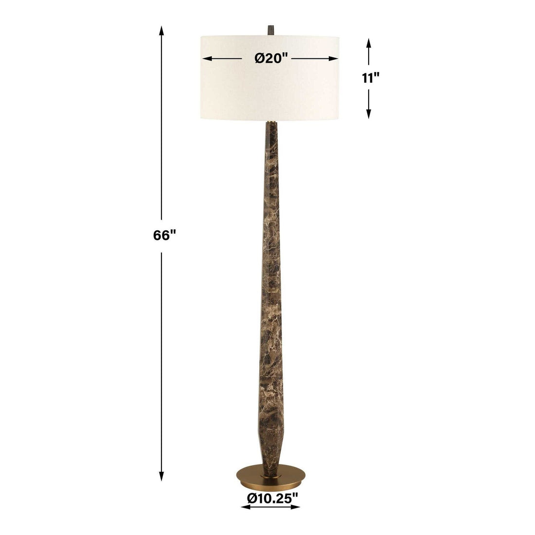 UTTERMOST, TYREE FLOOR LAMP, FLOOR LAMP