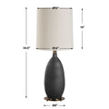 UTTERMOST, BOWER MATT TABLE LAMP, TABLE LAMPS