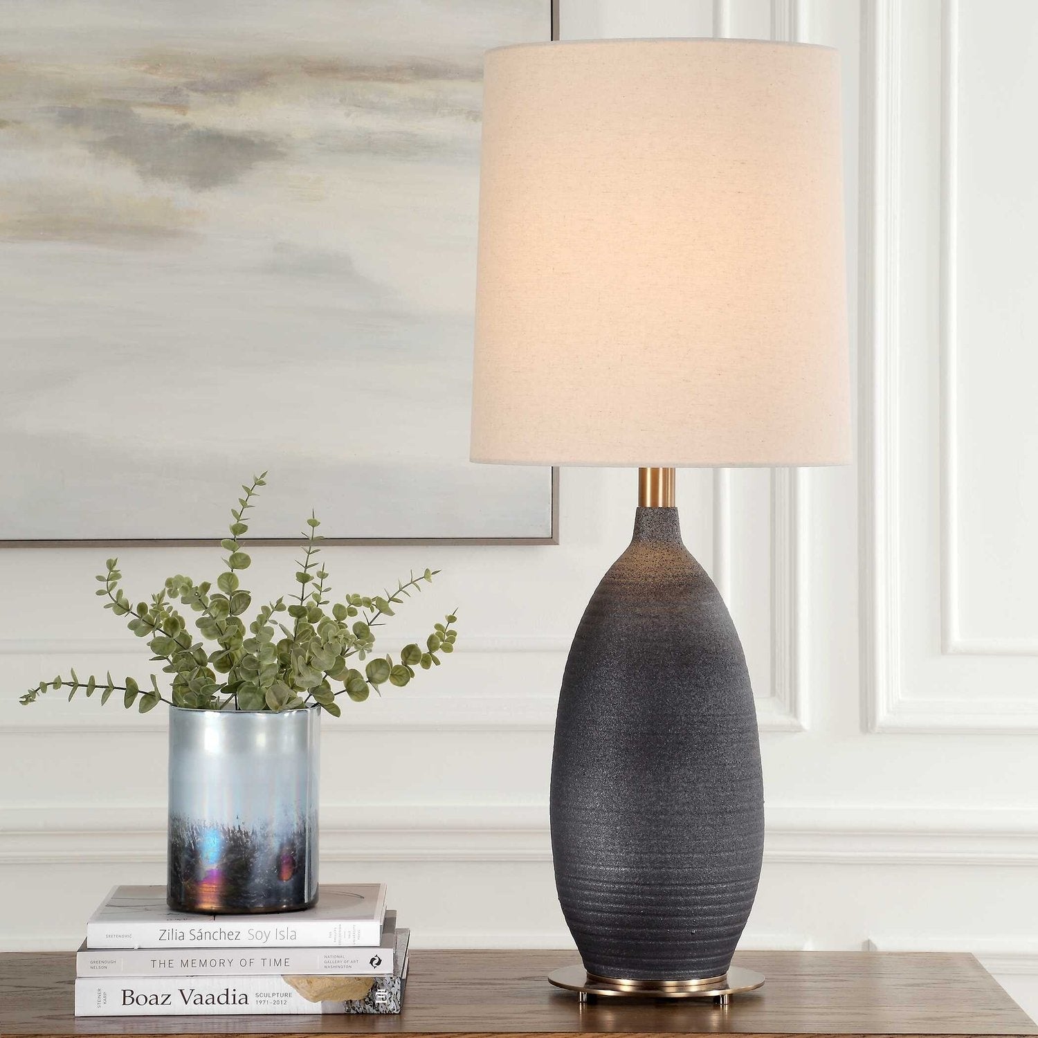 UTTERMOST, BOWER MATT TABLE LAMP, TABLE LAMPS