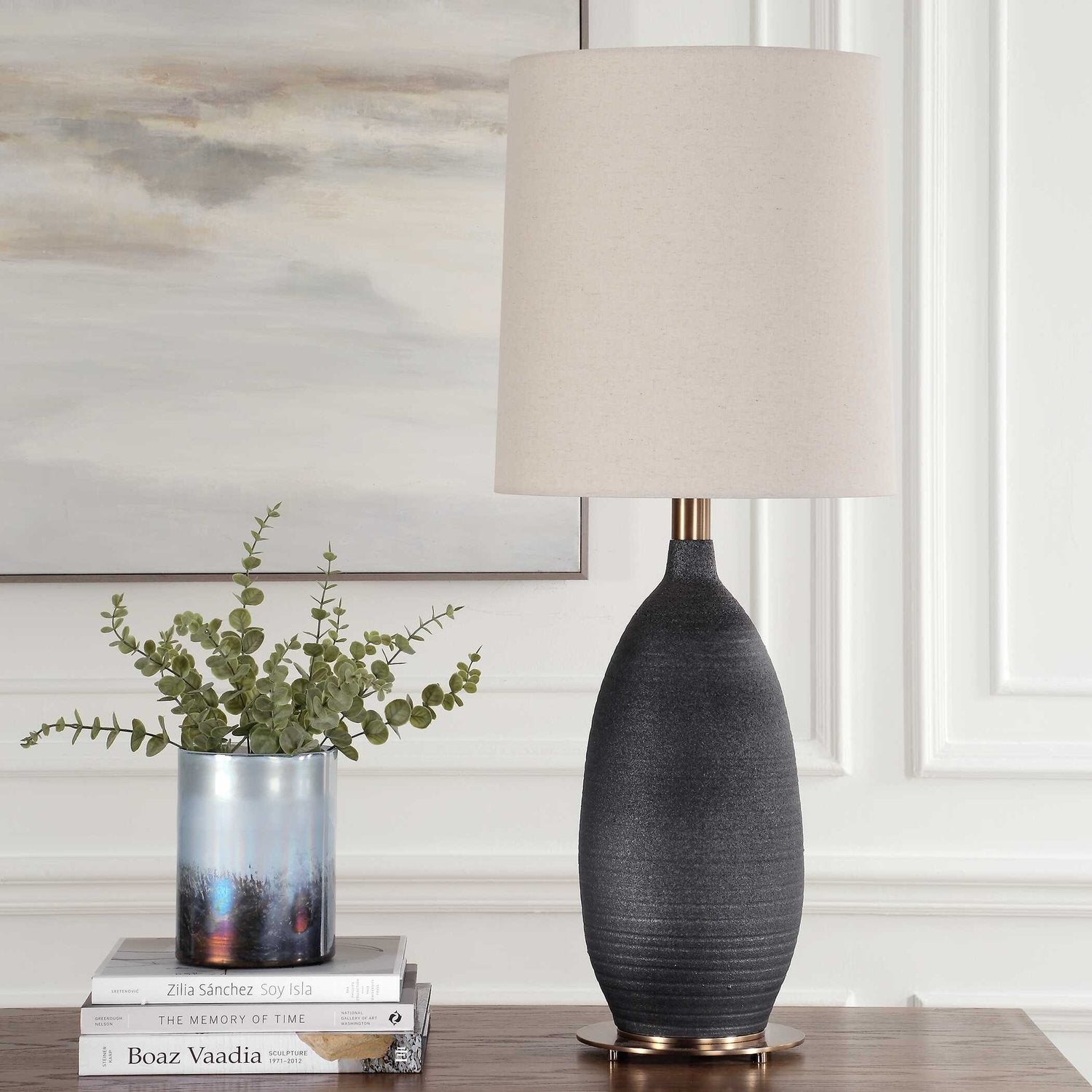 UTTERMOST, Bower Matt Table Lamp, TABLE LAMPS