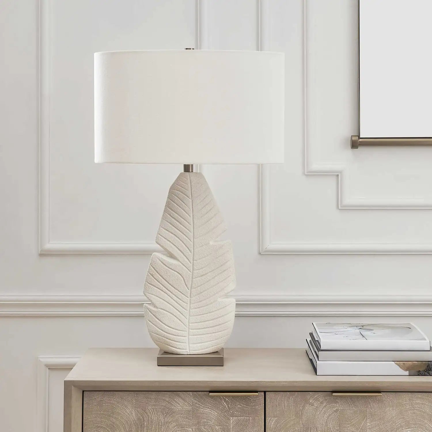 UTTERMOST, Palm Leaf Table Lamp, TABLE LAMPS