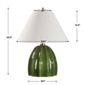 UTTERMOST, Renna Moss Table Lamp, TABLE LAMPS