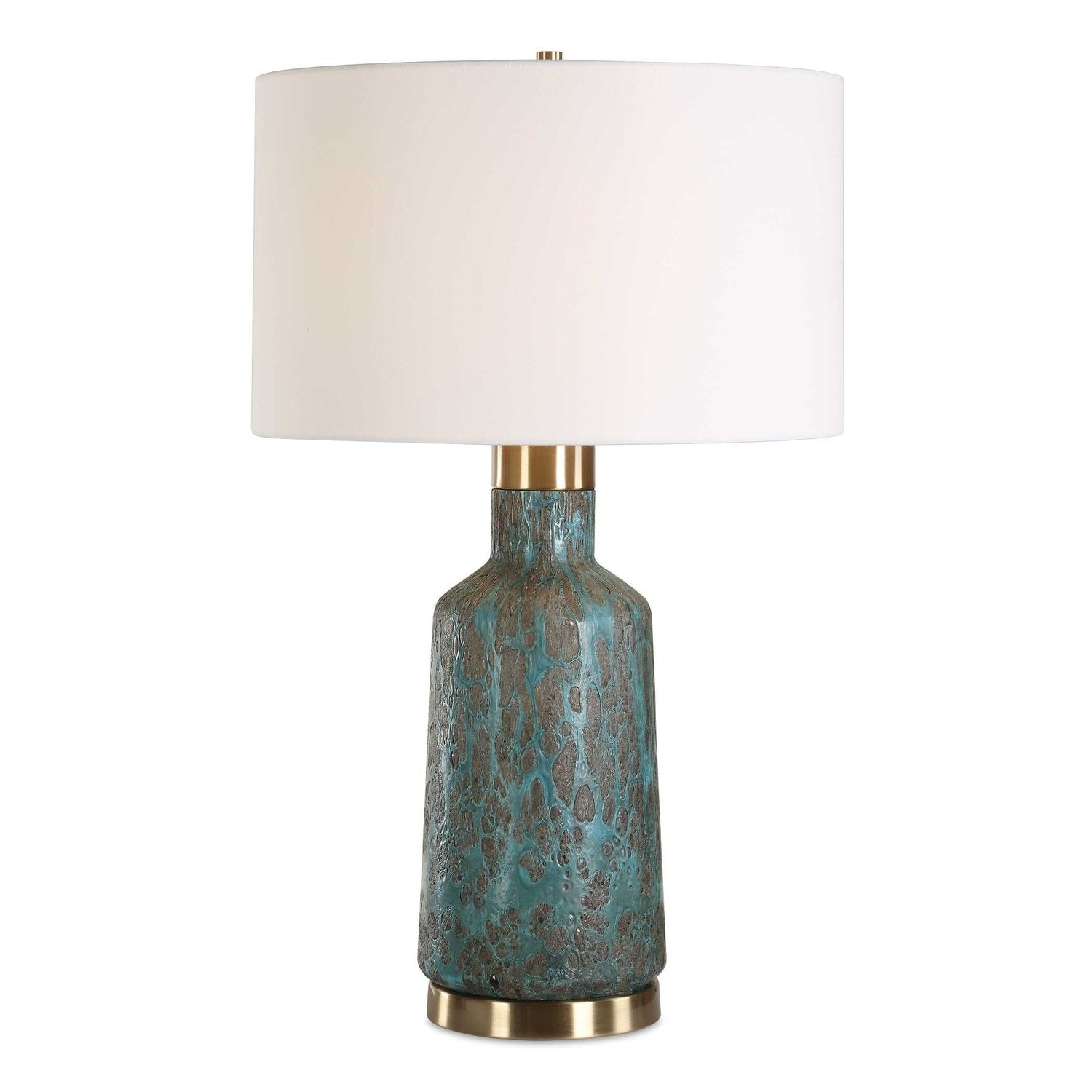 UTTERMOST, DAUPHINE CRACKED TABLE LAMP, TABLE LAMPS