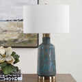 UTTERMOST, Dauphine Cracked Table Lamp, TABLE LAMPS