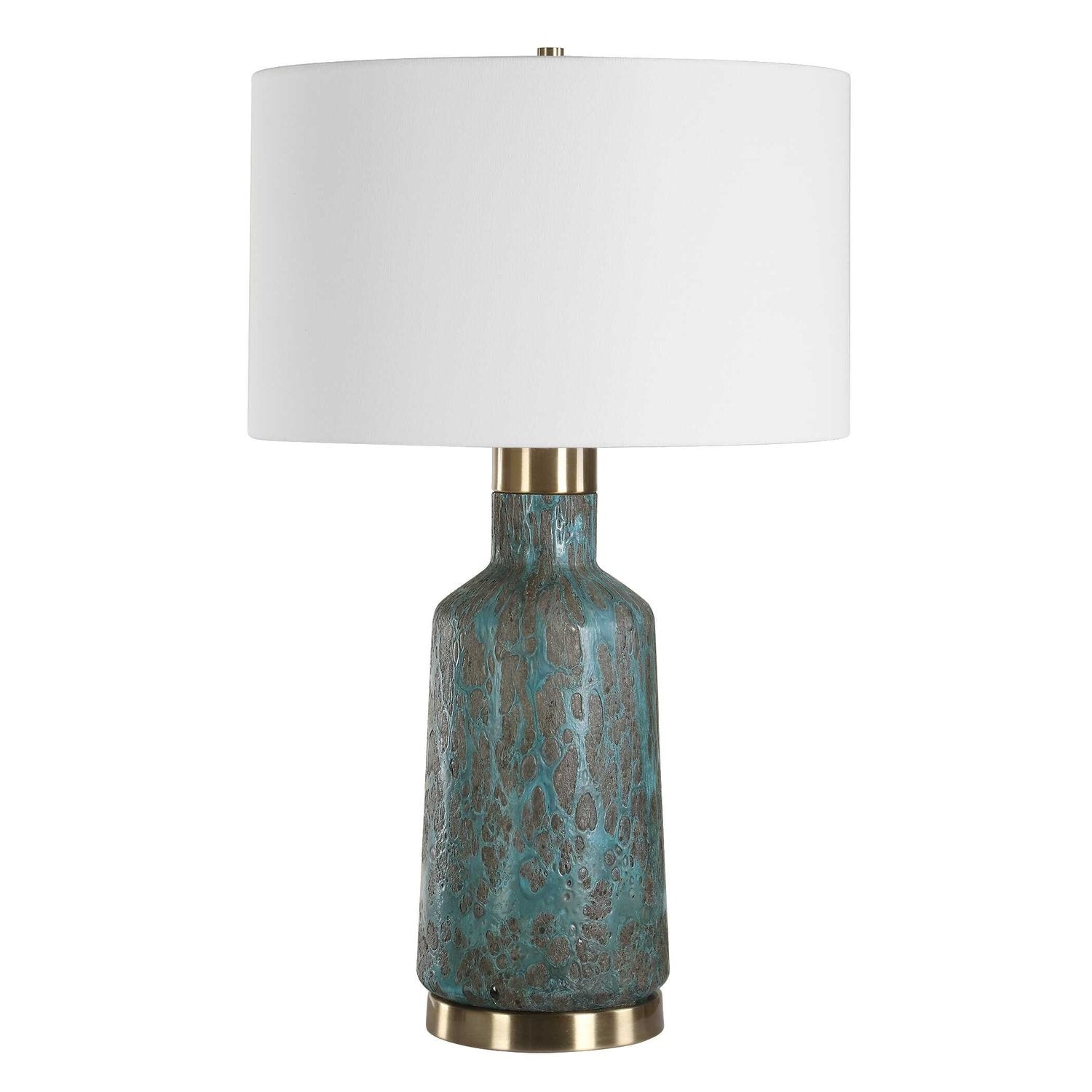 UTTERMOST, DAUPHINE CRACKED TABLE LAMP, TABLE LAMPS