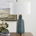 UTTERMOST, DAUPHINE CRACKED TABLE LAMP, TABLE LAMPS