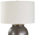 UTTERMOST, Hawkins Ribbed Table Lamp, TABLE LAMPS