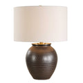 UTTERMOST, HAWKINS RIBBED TABLE LAMP, TABLE LAMPS