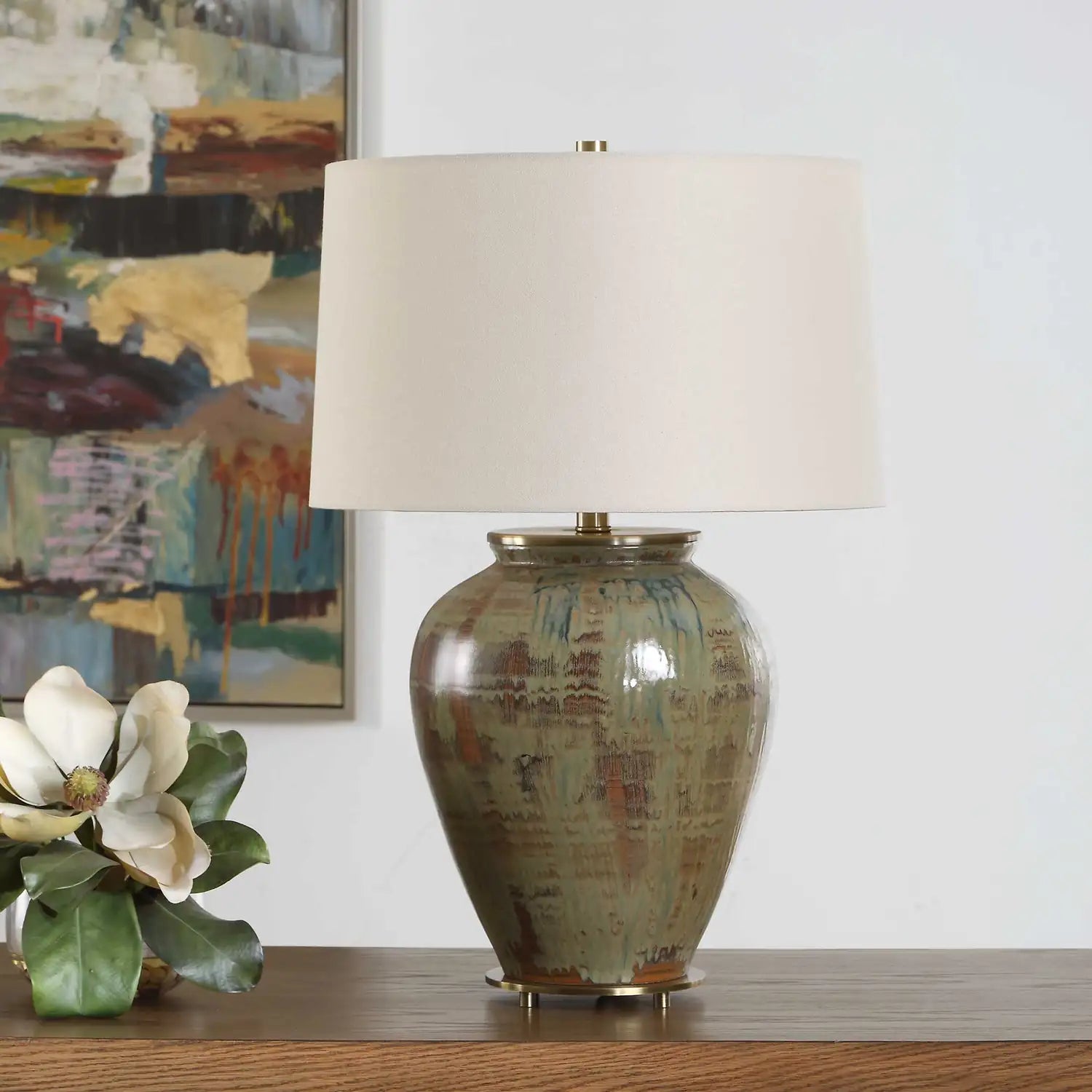 UTTERMOST, OLISA TABLE LAMP, TABLE LAMPS
