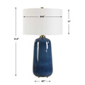 UTTERMOST, BRAE GLAZE TABLE LAMP, TABLE LAMPS