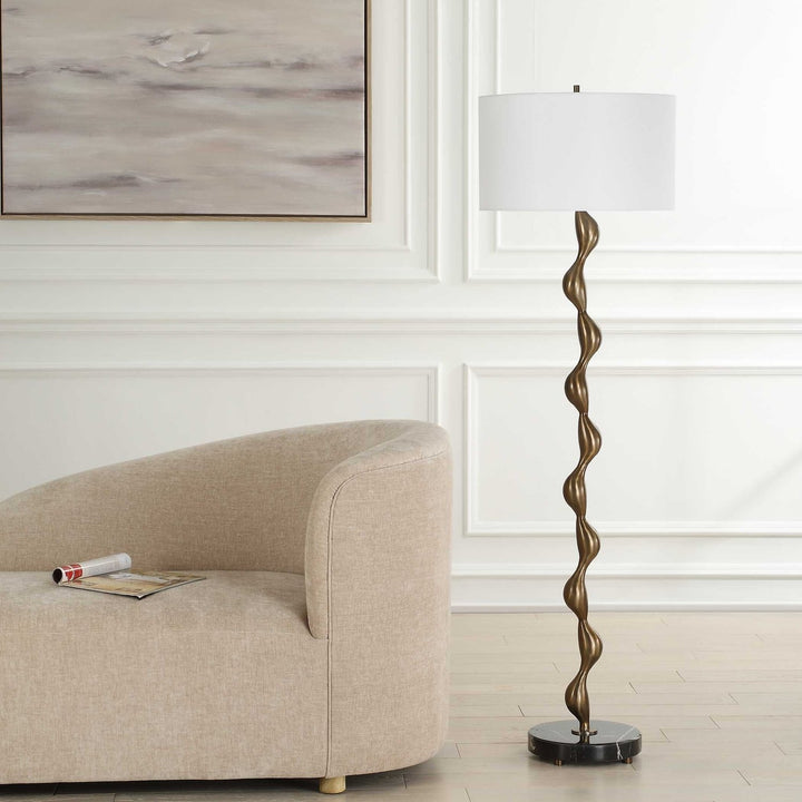 UTTERMOST, REMOLINO FLOOR LAMP, FLOOR LAMP