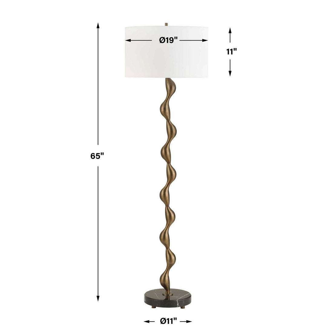 UTTERMOST, REMOLINO FLOOR LAMP, FLOOR LAMP