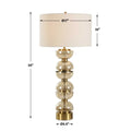 UTTERMOST, Assemble Half-Sphere Table Lamp, TABLE LAMPS