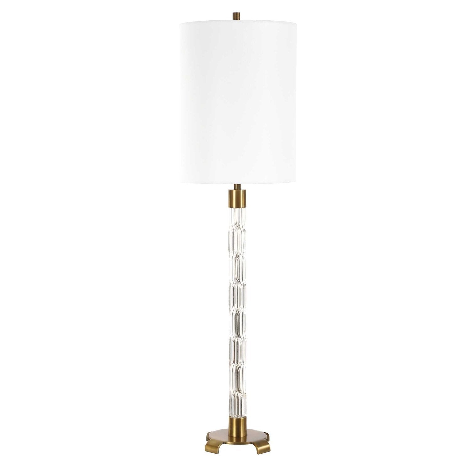 UTTERMOST, YORK CRYSTAL BUFFET LAMP, TABLE LAMPS