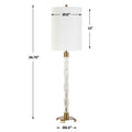 UTTERMOST, York Crystal Buffet Lamp, TABLE LAMPS