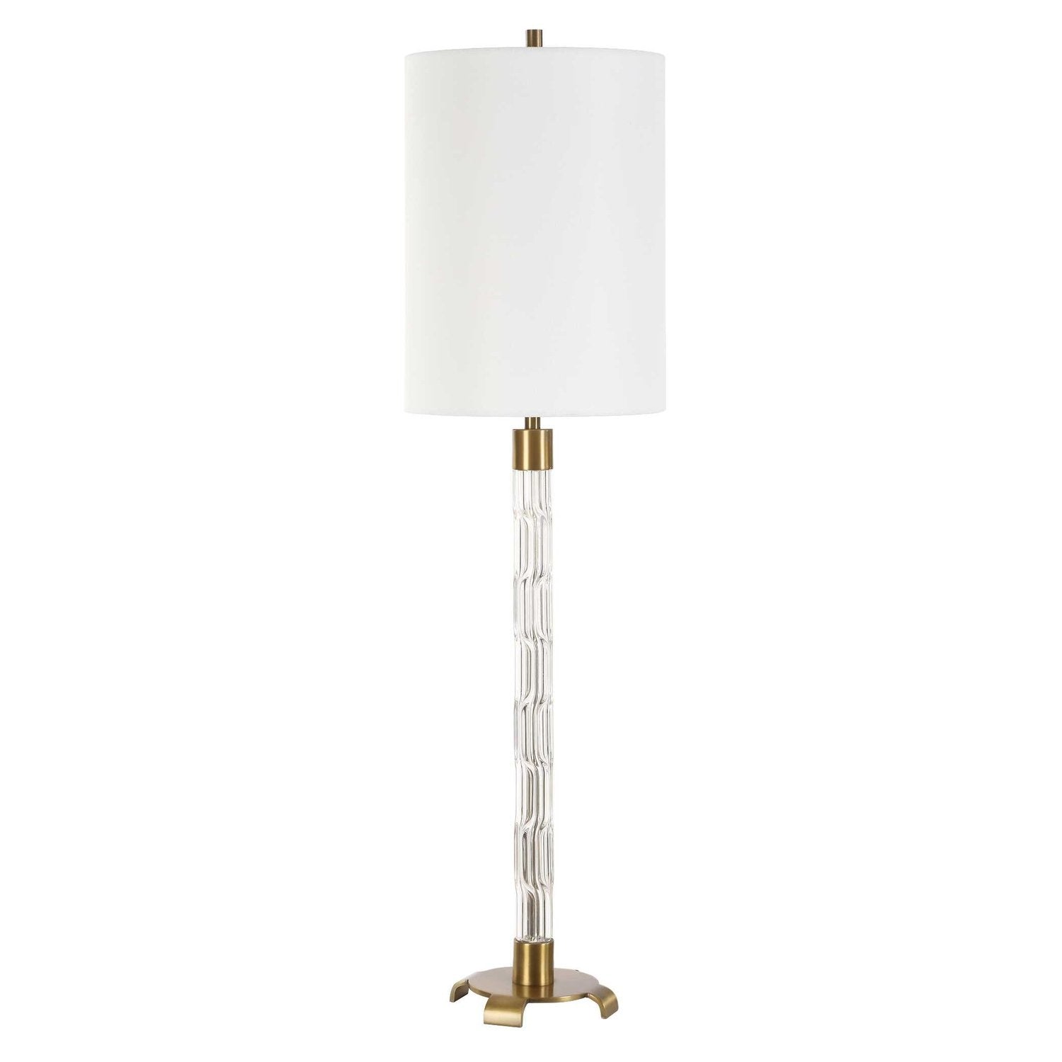 UTTERMOST, YORK CRYSTAL BUFFET LAMP, TABLE LAMPS