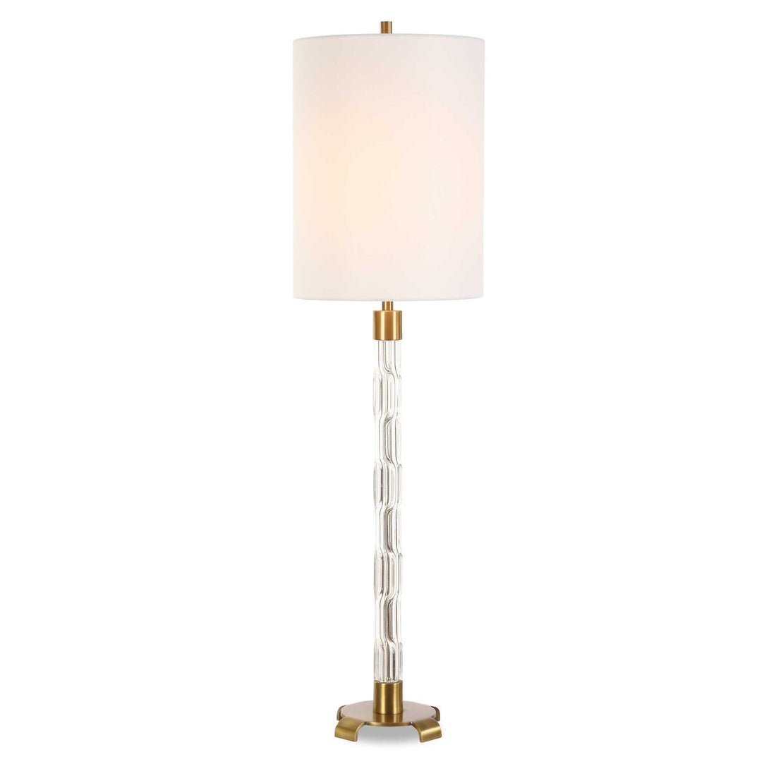 UTTERMOST, YORK CRYSTAL BUFFET LAMP, TABLE LAMPS