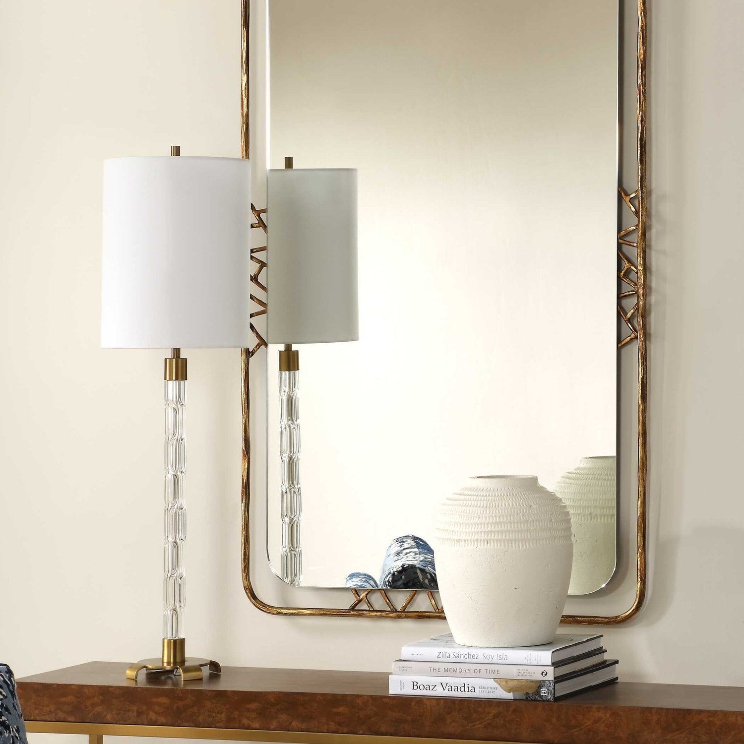 UTTERMOST, York Crystal Buffet Lamp, TABLE LAMPS