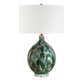 UTTERMOST, Mihaela Drip Glaze Table Lamp, TABLE LAMPS