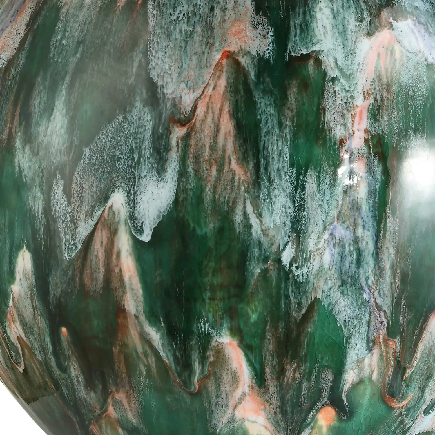 UTTERMOST, Mihaela Drip Glaze Table Lamp, TABLE LAMPS
