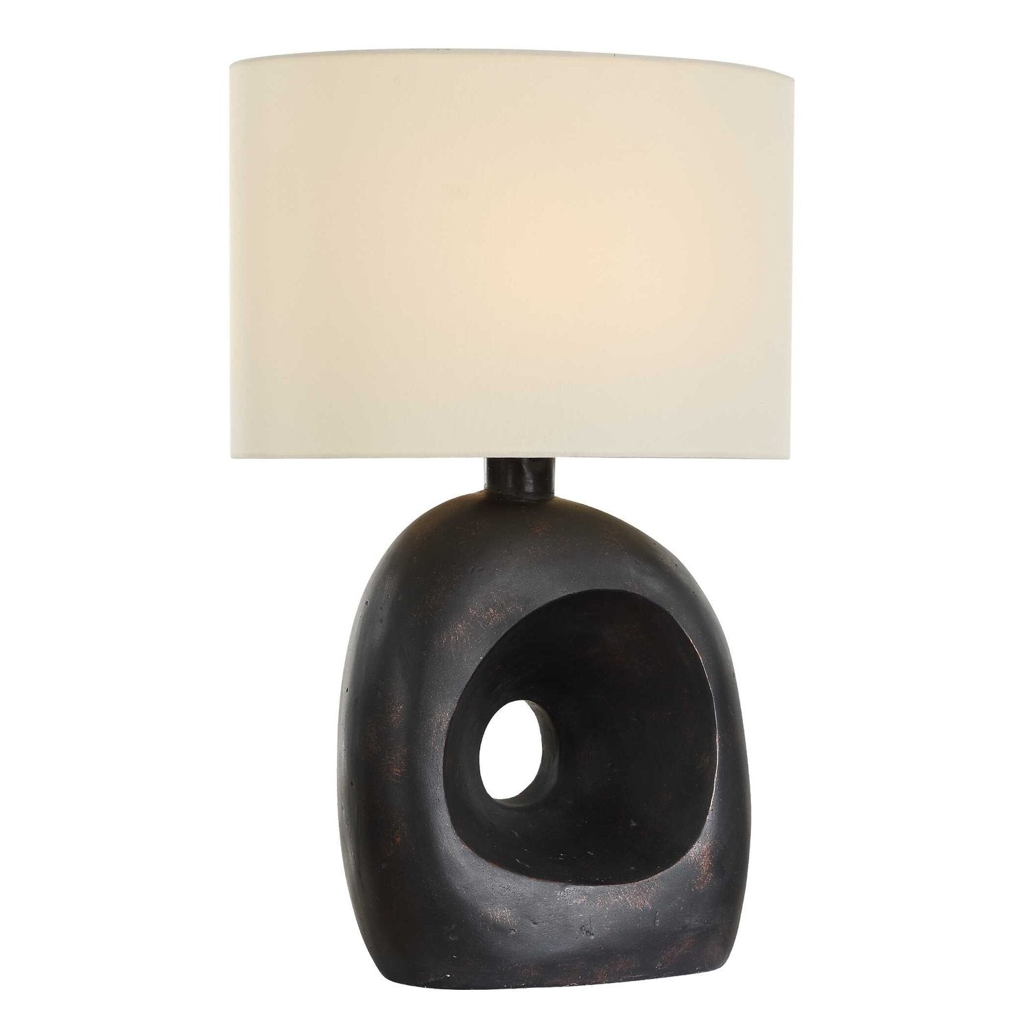 UTTERMOST, PEEPHOLE OUTDOOR TABLE LAMP, TABLE LAMPS