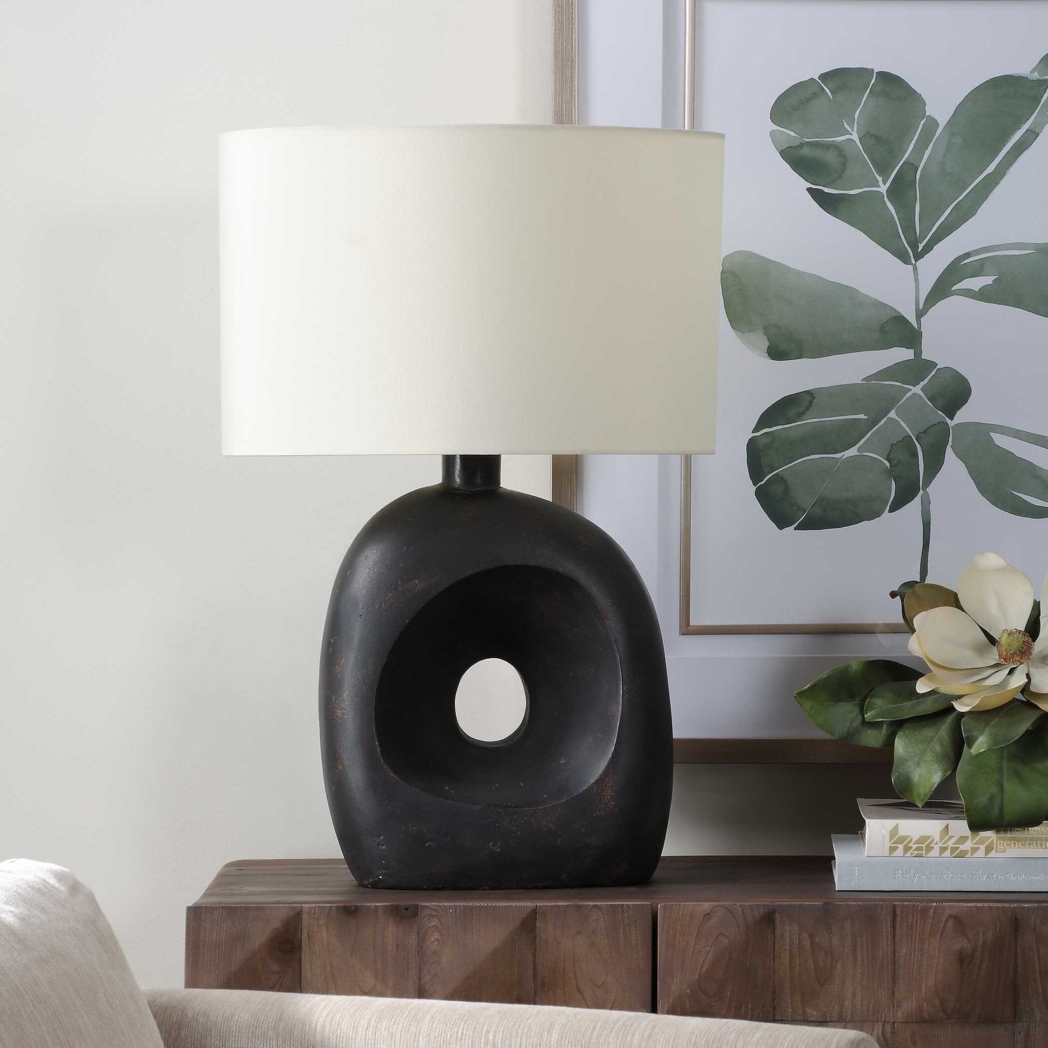 UTTERMOST, Peephole Outdoor Table Lamp, TABLE LAMPS