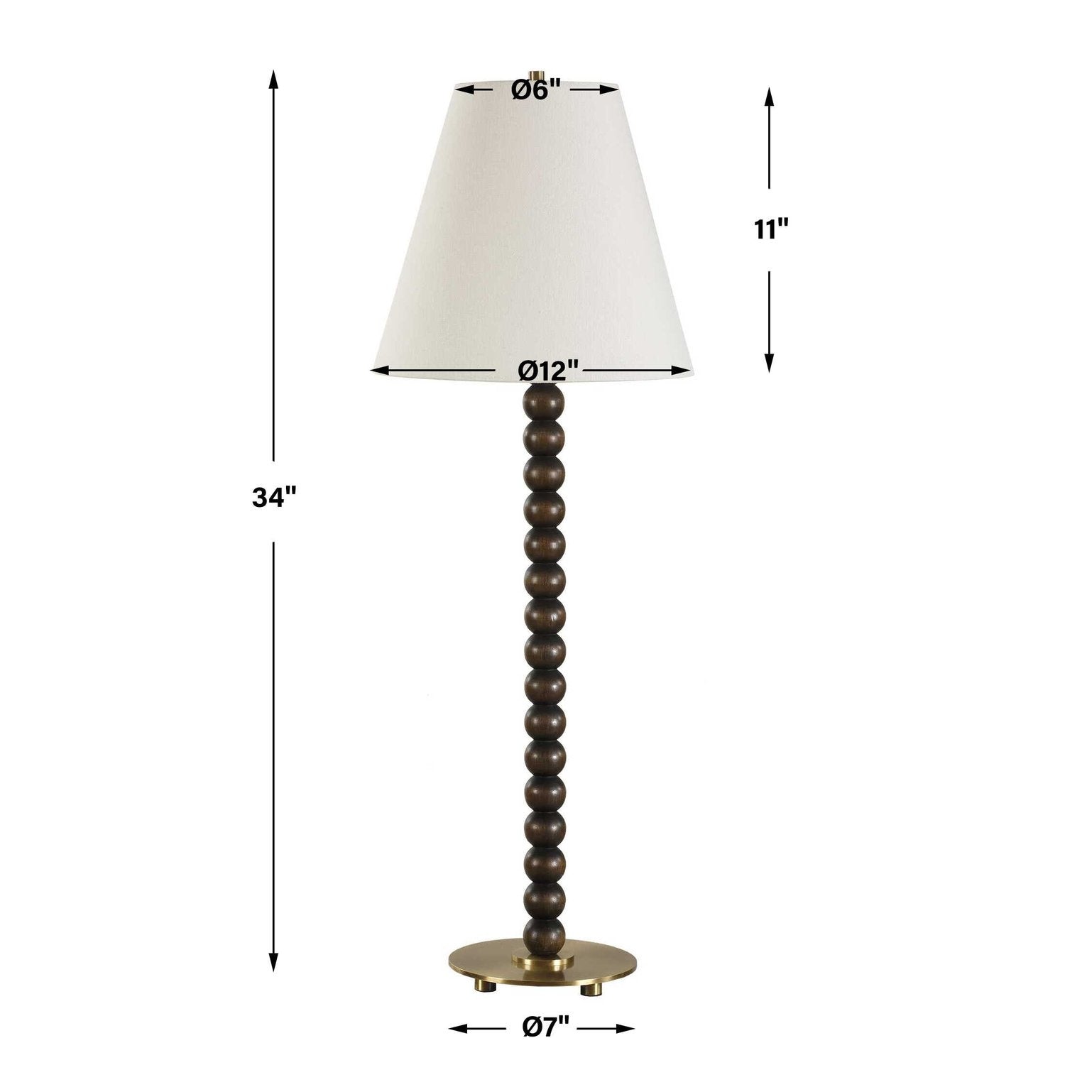 UTTERMOST, Gallus Spheres Table Lamp, TABLE LAMPS