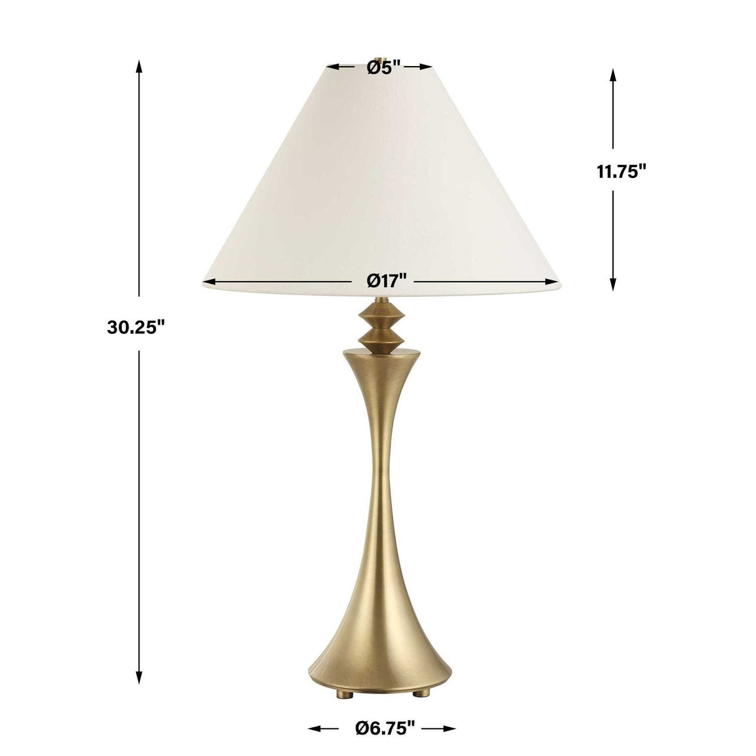 UTTERMOST, SHAEFER TABLE LAMP, TABLE LAMPS