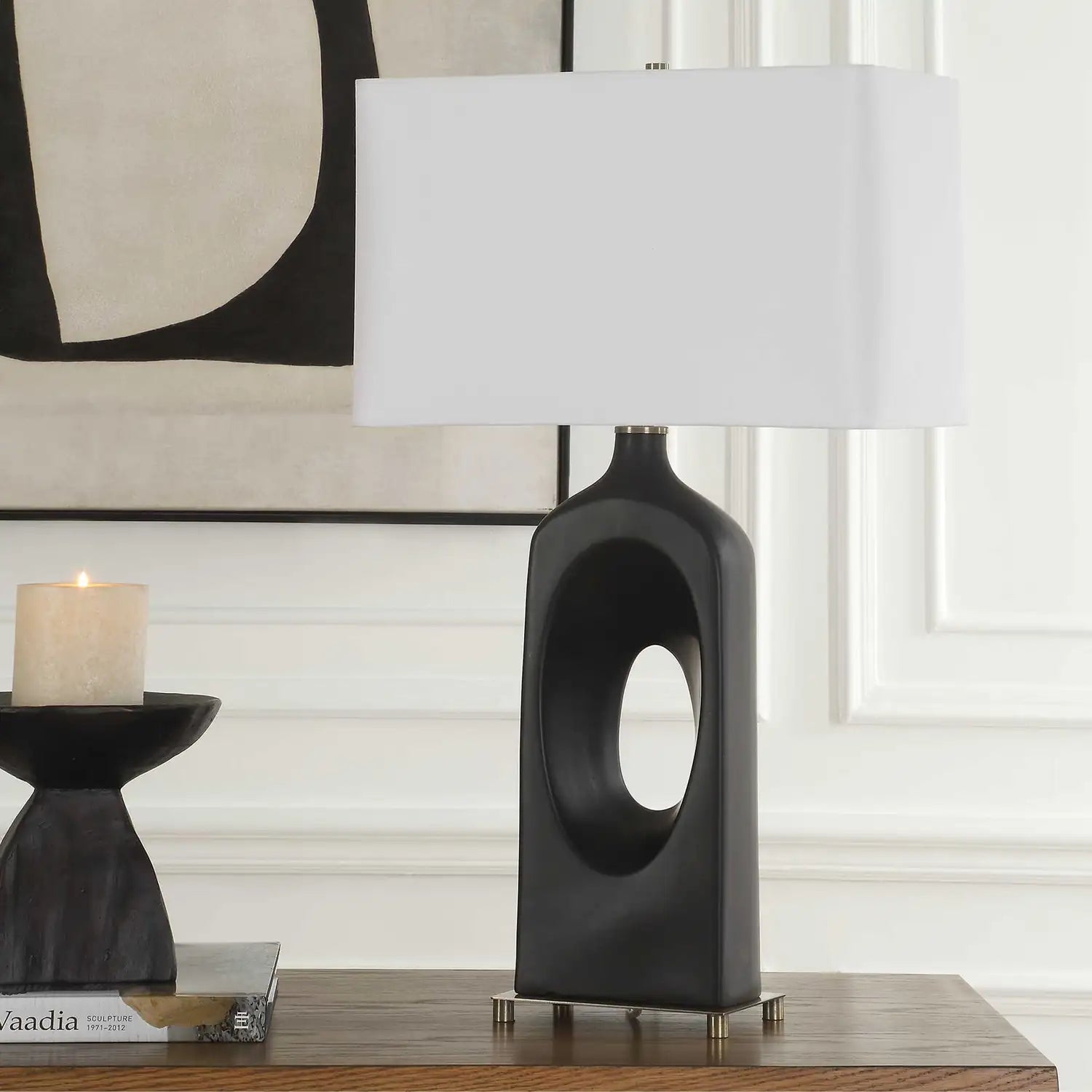 UTTERMOST, VOID MATTE TABLE LAMP, TABLE LAMPS