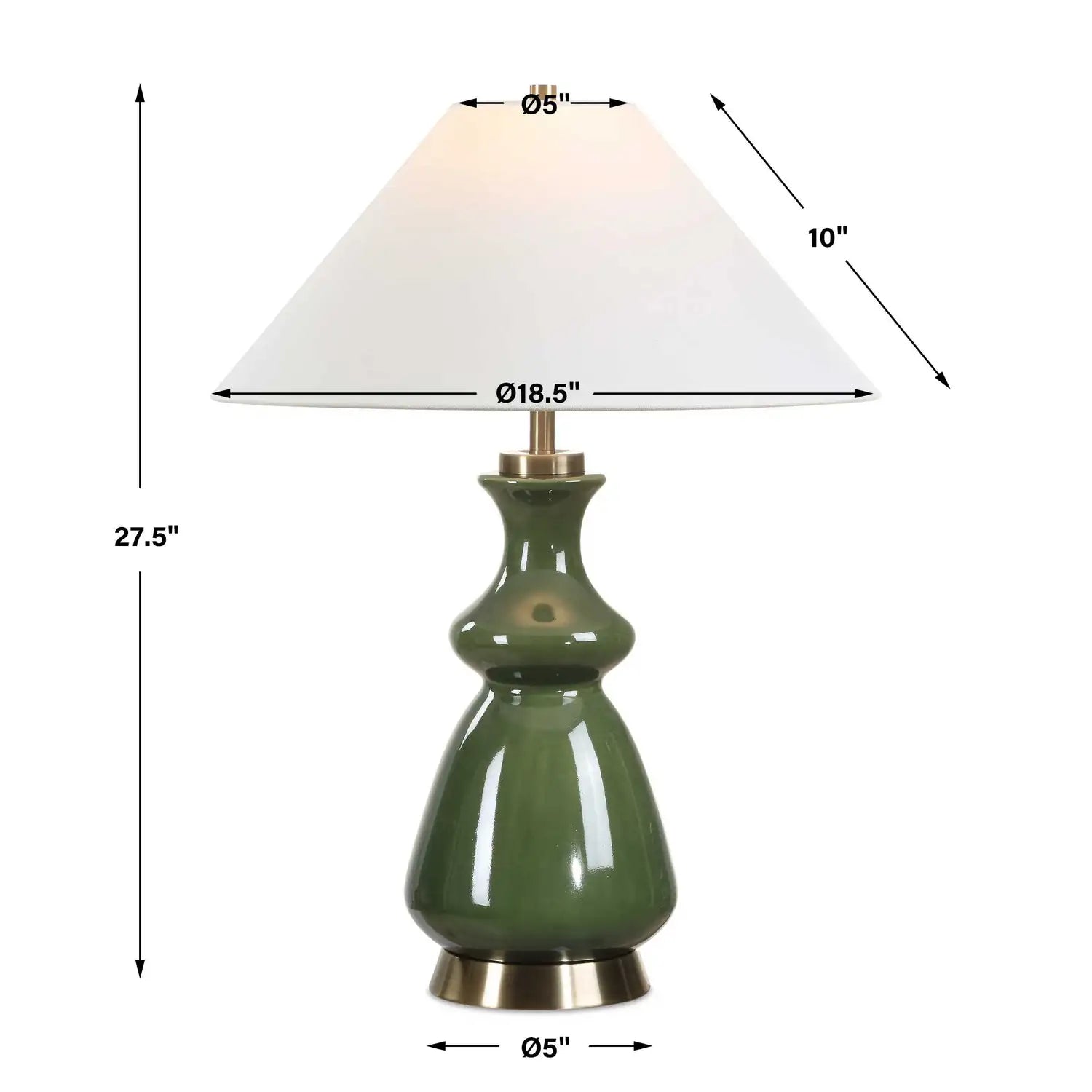 UTTERMOST, Thumb Table Lamp, TABLE LAMPS