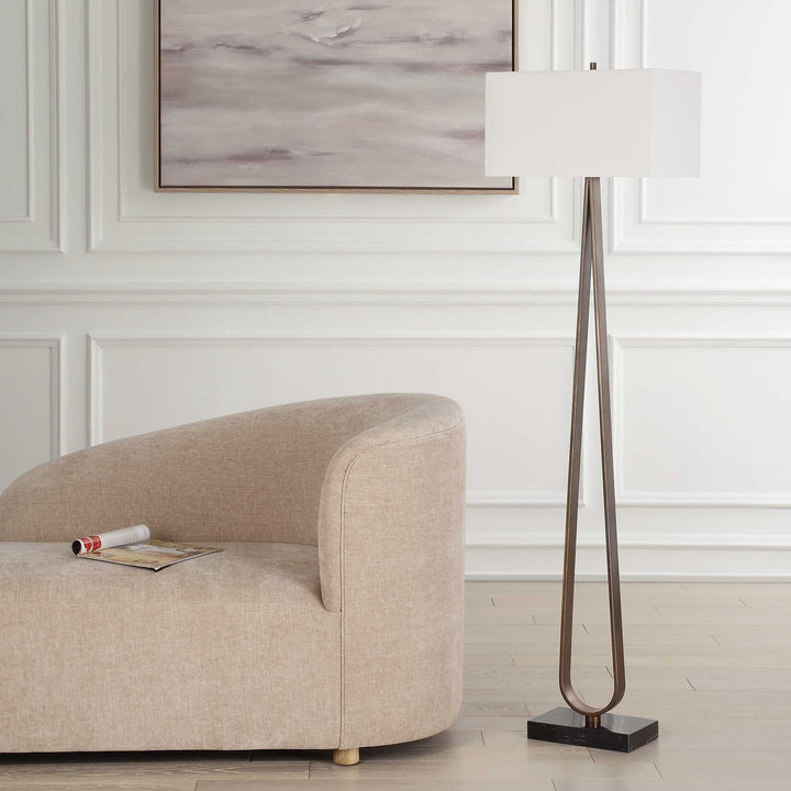 UTTERMOST, GALLOWAY MINIMALIST FLOOR LAMP, FLOOR LAMP