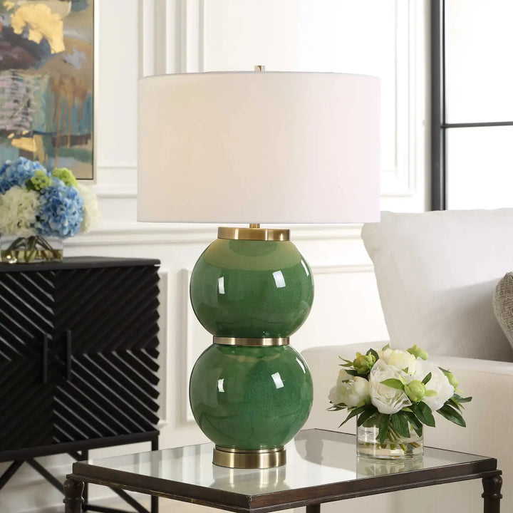 UTTERMOST, Banner Spheres Table Lamp, TABLE LAMPS