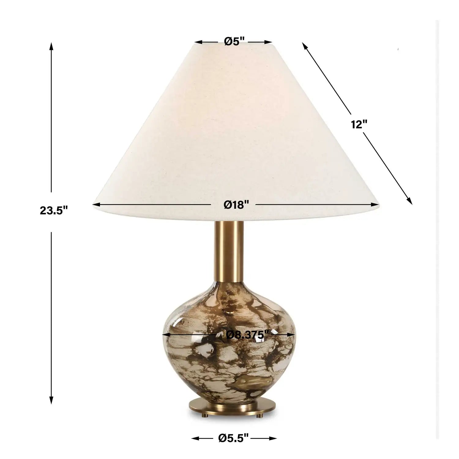 UTTERMOST MONTAGU TABLE LAMP