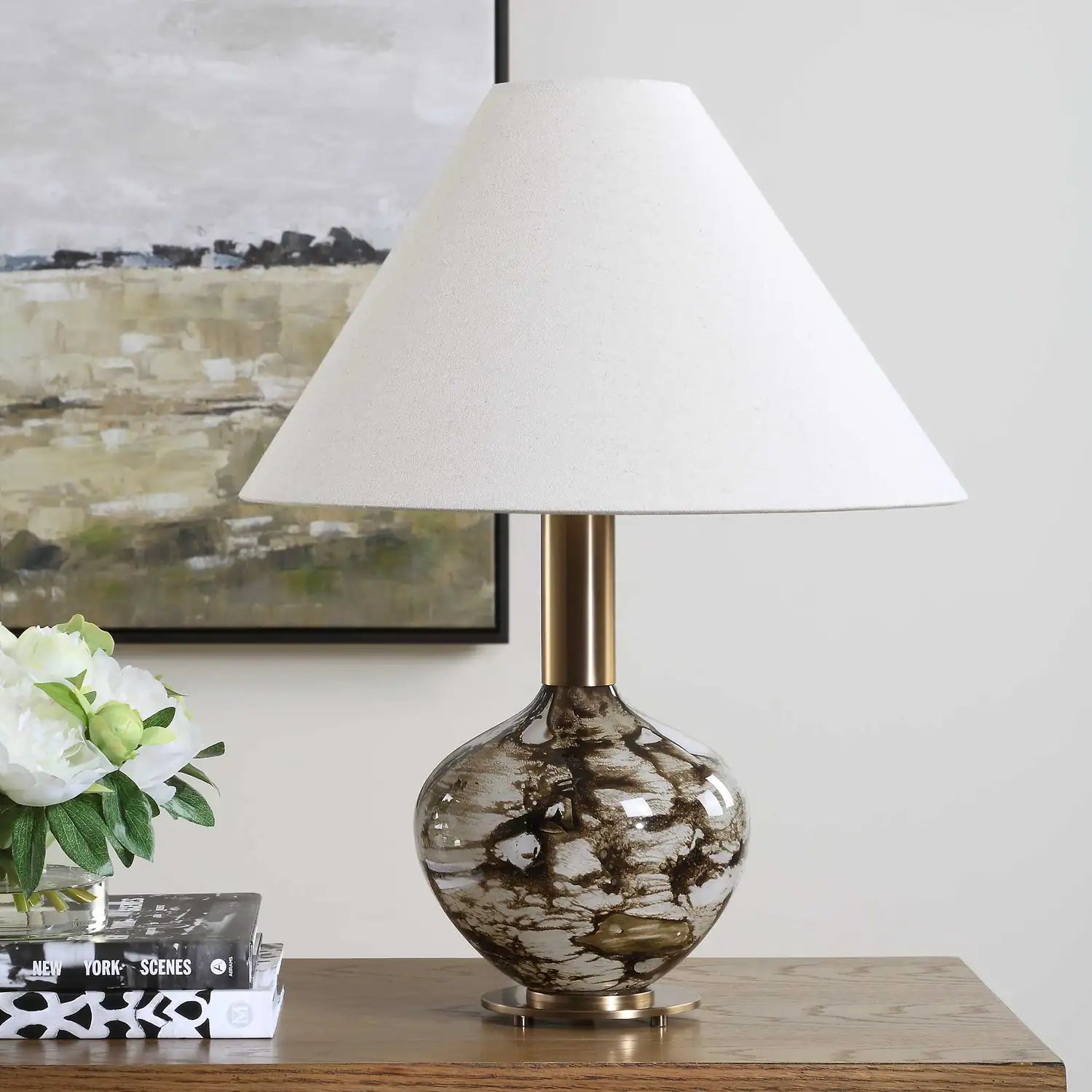 UTTERMOST, MONTAGU TABLE LAMP, TABLE LAMPS